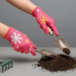 Gants de jardinage protecteurs en polyester