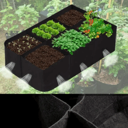 Jardinière à 6 compartiments d'une capacité de 208 litres